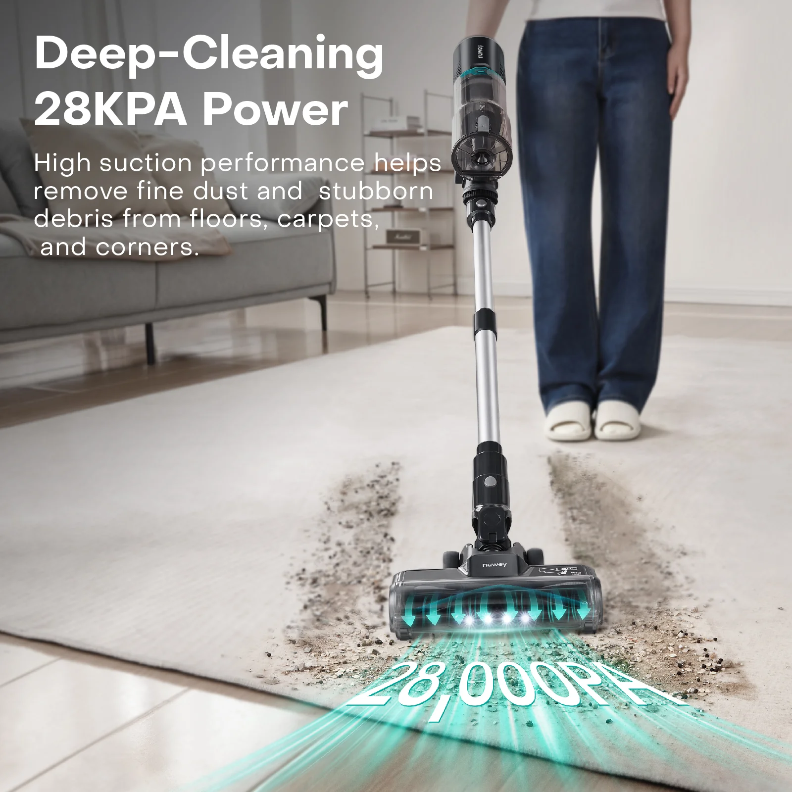 Nuwey Cordless Vacuum Cleaner - Image 9