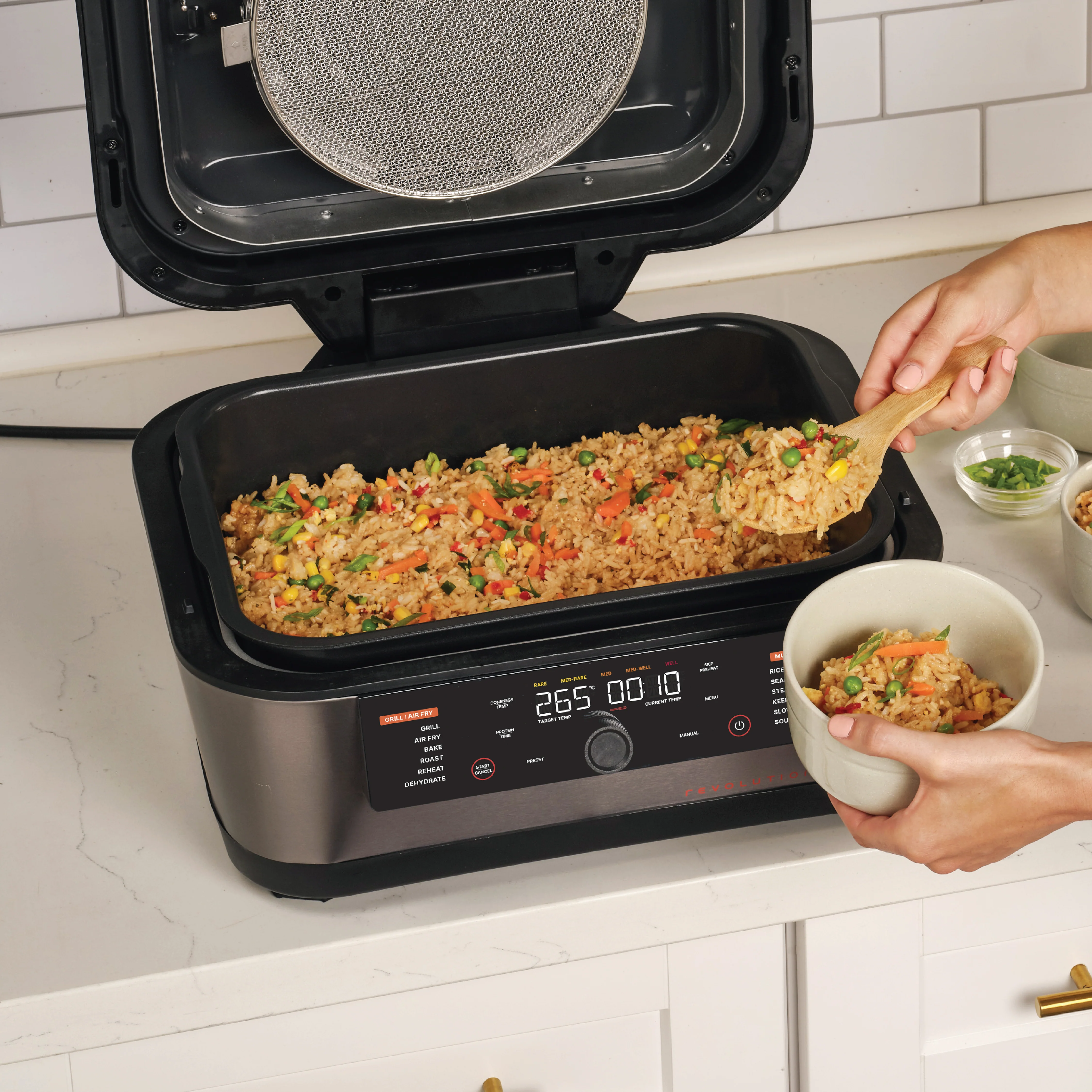 Revolution 12-in-1 Grill, Air Fryer & Multicooker - Image 10