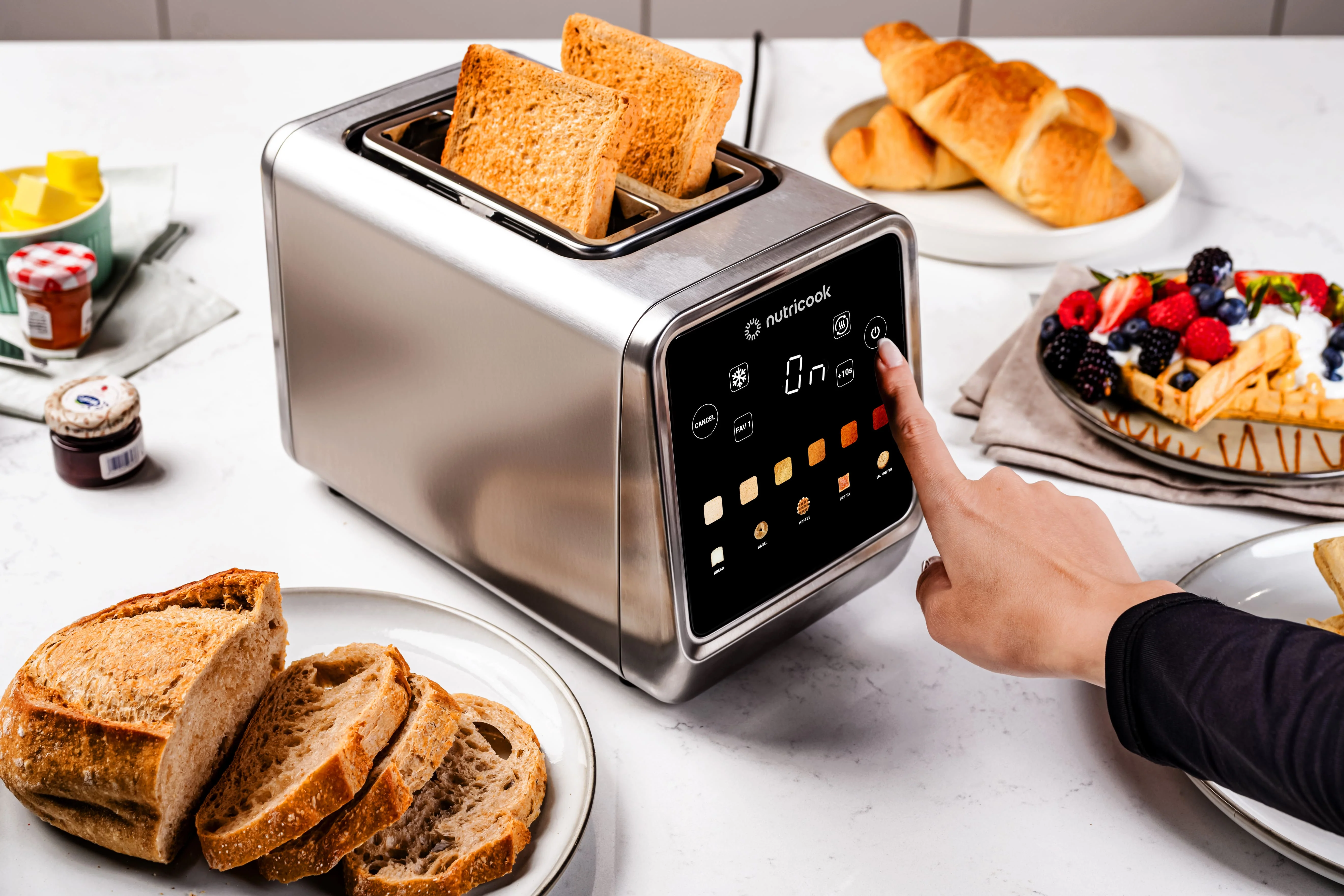 Toastie - 4 Slice Digital Toaster - Image 3