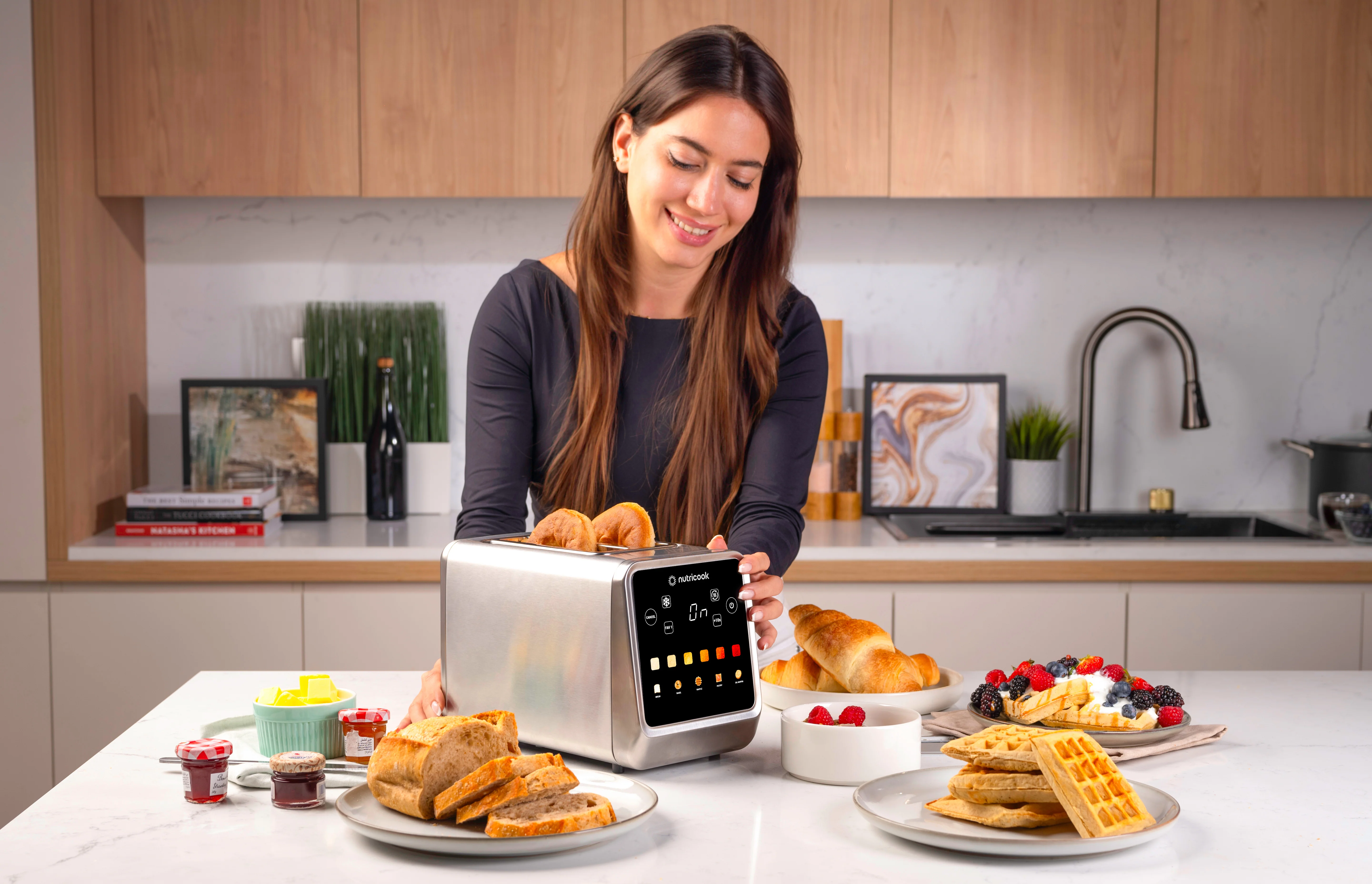 Toastie - 4 Slice Digital Toaster - Image 4